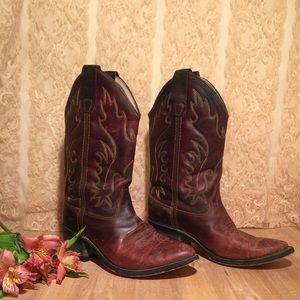 Brown Cowgirl boots